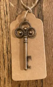 49qty New! 2” Skeleton Key *BOTTLE OPENER* Wedding Souvenir/Gift/Keepsake