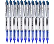 Uni Ball Ub 200 Vision Elite Rollerball Pen Fine 0.8mm Blue Box 12 Bulk