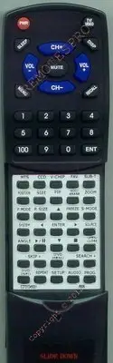 Replacement Remote for AKAI E2701045001, LCT2765, LCT3201TD
