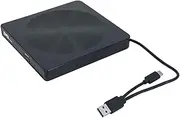 Lyaciomn Type-C USB-C USB3.0 DVD Burner External Multifunctional Portable Mobile Laptop External Optical Drive External Drive