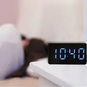 Multifunctional Table Clock Digital Alarm Snooze Display Time Night LED Light