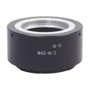 M42-NZ Lens Mount Adapter for M42 Lens to NZ Mount Camera Manual Focus Lens