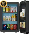 22L Portable Mini Fridge 12V Car Refrigerator Cooler Compact Black