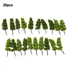 Decorative Green Model Trees for Building Model Train Railroad Scenery