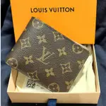 精品 LOUIS VUITTON 路易威登 LV MULTIPLE 經典老花帆布 對折 短夾 M60895