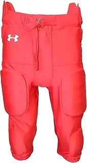 [Under Armour] Boys Integrated Football Pants (Scarlet, Youth Large)