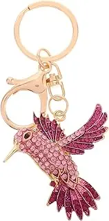 [CALLARON] Bird Keychain Bag Pendant Key Holder Backpack Decor Zinc Alloy Charm Accessory