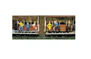 Bachmann HO Scale Scenic Products Sitting Passengers Figures Item #42342 Layout