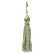 Chainette Tassel, Style# RT03, Color# L47 - Beige Green [Set of 10]