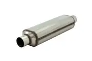 Flowmaster Hushpower Super HP-2 Muffler Oval 2-1/2" Inlet/Outlet FLO12518304