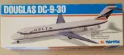 Vintage EMPTY BOX + DECALS! Airfix USA Douglas DC-9-30 Kit in 1/24 - 1970s Issue
