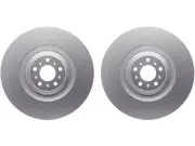 For 2014-2018 Bentley Flying Spur Brake Rotor Set Dynamic Friction 66183CCYW (for: Bentley)