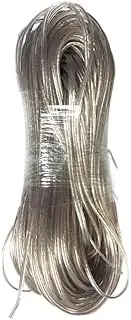 30awg 2pin Transparent Parallel Cable Double Branch Wire Lighting Power Supply Lighting Line Advertising Lamp Speaker Cable(Gold Silver,100 Meters_30 AWG)