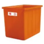 塑膠方型K桶K-1150A沉砂桶1150L橘色塑膠方型桶 強化塑膠桶 普力桶 PE桶水桶萬能桶儲水養殖洗碗種植運輸桶
