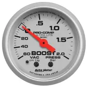 Auto Meter 4303-M Ultra-Lite Vacuum/Boost Gauge