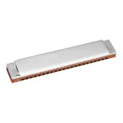 Tombo Professional 22 Harmonica 1722F#m F# Minor Wood Body Chrome Cover New