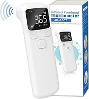 Forehead Temperature Gauge | Handheld Temperature Gauge No Touch Human - Digital Thermograph for Adults and Children Temperature for Short Trip