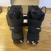 Burton Mini-Grom Kids Snowboard Boots Mini Grom Black Size 7C