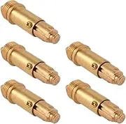 5 x Basin Sink Clicker Pop Up Bolt Basin Waste Easy Pop Up Click Clack Plug Bolt Replacement for Sink Barth Tub Basin Drain Stopper