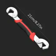 Adjustable Spanner, Universal Wrench,Quick Multi-Function,New Grip 6-22Mm 1 Pack