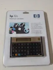 HEWLETT PACKARD HP 12C FINANCIAL CALCULATOR REAL ESTATE BANKING ACCOUNTING RPN