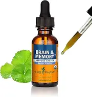 (3) - Herb Pharm Brain & Memory Tonic Compound 1 fl oz (29.6 ml)