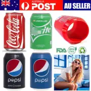 10PCS Hide A Beer Can Cover Sleeve Silicone Coke Case Stubby Cooler 375ML AU