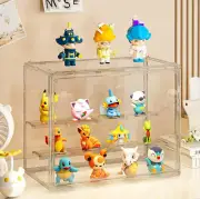 Cube Acrylic Storage Clear Display Boxes with Magnetic Lid Accessory & Shoe Box