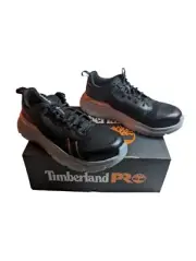 Timberland Pro Setra Composite Safety Toe Shoes Black/Cooper Men's Size 8.5 New
