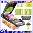 Vegetable Chopper Vegetable Cutter Food Slicer Fruit Dicer for Home Kitchen AU
