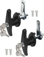 Truck Cap Camper Shell T-Handle Lock Latch Replacement Parts, Truck Lock
