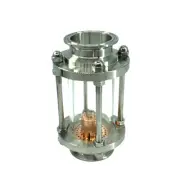 2" Sight Glass Column Section with Distilling Copper Bubble Plate Home Brew