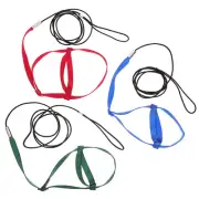3 Pcs Bird Training Supplies Parrot Flying Harness Parrots Lizard Leash