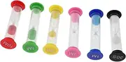 YARNOW 12pcs Set Hourglass Set Driving Bracket Wheel Roulette Ring Roulette Round Speakers Spinning Roulette Household Transmission Belt Traffic Bracket Plastic
