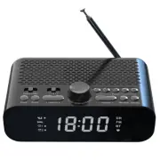 Portable DAB+ Digital Radio Bluetooth-Compatible Battery Powered/Rechargeable FM