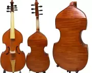 Baroque style SONG Maestro 6 strings 23" viola da gamba,whole maple back #15817