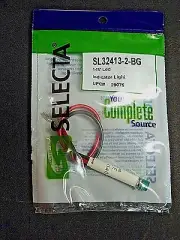 Selecta SL32413-2-BG 14V 5/16" Round Green Raised Lens LED Indicator Light