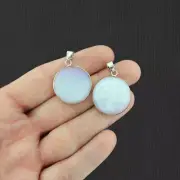 Natural Opalite Tree of Life Gemstone Pendant - GEM018
