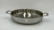 12.5" (5.3Qt) Stainless Induction Saute Pan | Premium Clad - Factory Seconds