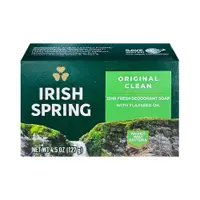 在飛比找松果購物優惠-【Irish Spring】清香體香皂4.5oz(127g)