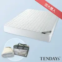 在飛比找momo購物網優惠-【TENDAYS】備長炭床包型保潔墊(加大雙人 6尺)