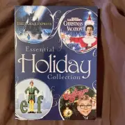 Essential Holiday Collection Four Movies DVD New Sealed Polar Express, Elf, +