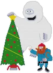 CROSS STITCH+ CRAFT PATTERN Rudolph Christmas Yukon Cornelius Bumble Snowman