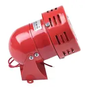 Electric Buzzer MS190 110Db Red Siren for Hoisting Machinery Applications