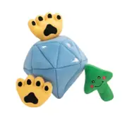 ZippyPaws Zippy Burrow Diamond Paws Interactive Squeaker Dog Toy