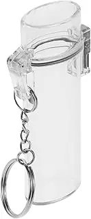 [NULYLU] Waterproof Lighter Shell Lighters Lighter Protective Sleeve Travel Lighter Containers Lighter Protective Case Lighter Cover Lighter Keychain Small Lighter Case Transparent Plastic