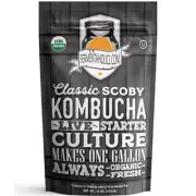 Fermentaholics - Classic Kombucha SCOBY Starter Culture Homebrew Fermentation