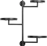 Wall Plant Holder - Wall Plant Holder, Hanging Planter Wall Mounting, Indoor Outdoor Plant Shelf Stand, Vertical Pot Organiser, Balcony, Living Room, Garden, Wall Storage for Small