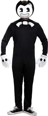Bendy Classic Bendy & the Ink Machine Fancy Dress Up Halloween Adult Costume