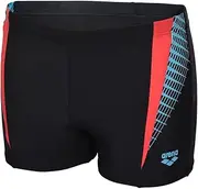 [arena] Men's M Threefold Short R Board, Black-Asphalt-White, 40